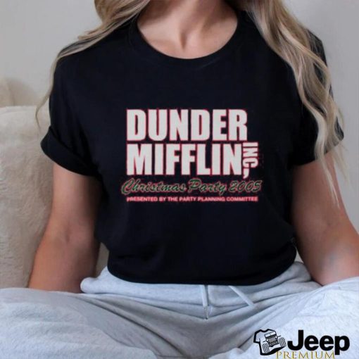 Dunder Mifflin INC christmas party 2005 T shirt