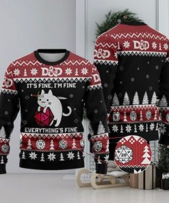 Dungeons and Dragons Christmas Ugly Sweater