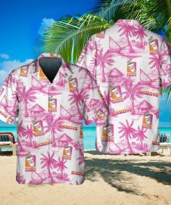 Dunkin Donuts Food Shirt, Tropical Flower Aloha Hawaiian Shirt For Men And Women