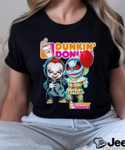 Dunkin’ Donuts Pennywise and Jack Skellington shirt