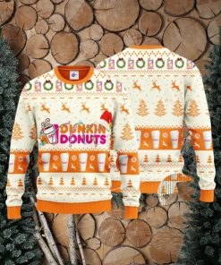 Dunkin’ Donuts Santa Hat Christmas Ugly Christmas