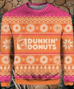 Dunkin Donuts Ugly Christmas Sweater