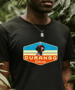 Durango Colorado retro logo shirt