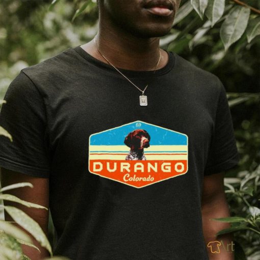 Durango Colorado retro logo shirt