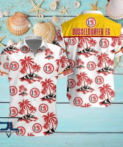 Dusseldorfer EG Deutsche Eishockey Liga Coconut Tree Island Hawaiian Shirt