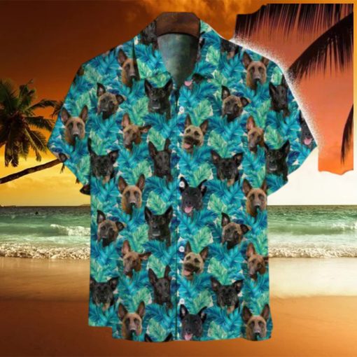 Dutch Shepherd Tropical Hawaiian Shirt V2 Gift For Men And Women