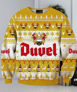 Duvel Beer 3D Print Christmas Sweater