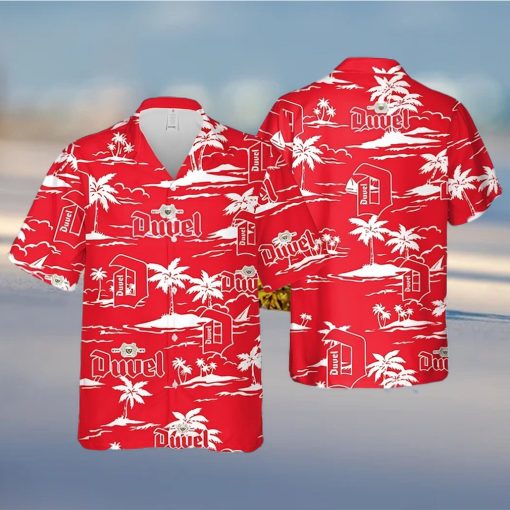 Duvel Beer Beach Pattern Hawaiian Shirt