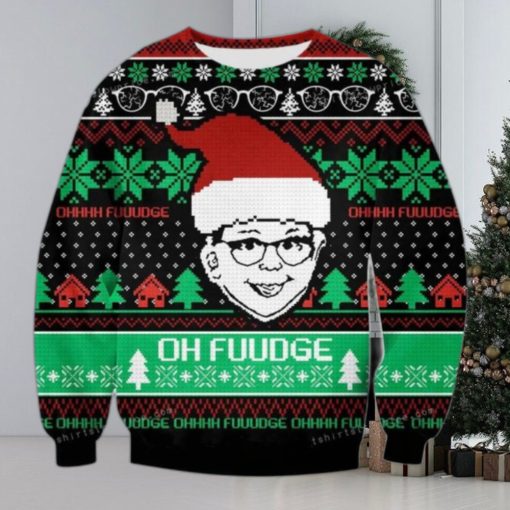 Dwight Is Speech A Christmas Story Oh Fudge Ugly Sweater