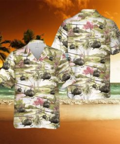 Us Army Bell Uh 1 Huey Hawaiian Shirt