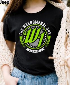 Dylan Swoggle Postl The Weenomenal One AJ Swoggle W1 logo shirt