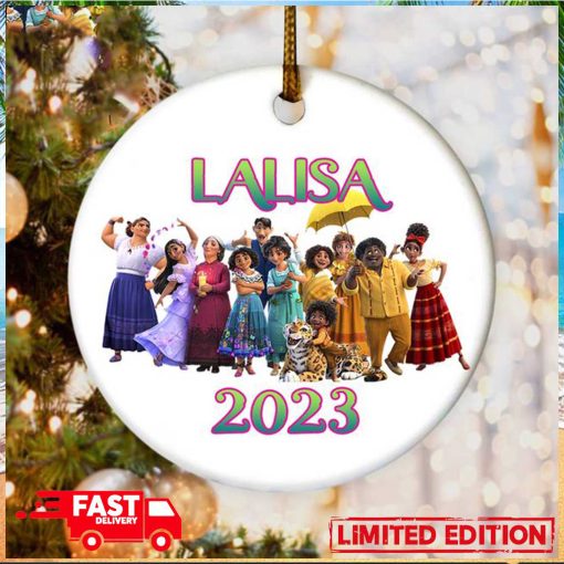 Personalized 2023 Encanto Family Christmas Gift Tree Decorations Ornament