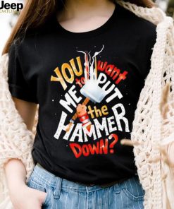 The Hammer Down Thor Marvel shirt