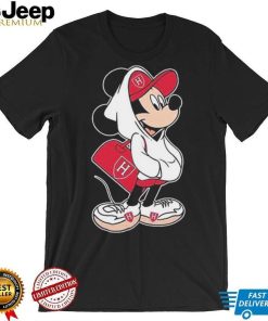 Disney Mickey Mouse NCAA Harvard Crimson t shirt