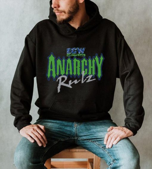 ECW Anarchy Rulz Tri Blend Shirt