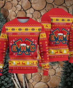 EHC Biel Vacation National League Und Swiss League 3D Ugly Christmas Sweaters For Fans Gift