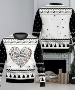 EJack Daniel’s Heart Ugly Sweater For Men And Women Fans Gift Holidays