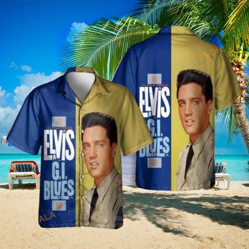 ELVIS PRESLEY G.I. BLUES FUNNY HAWAIIAN SHIRT