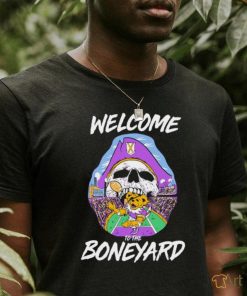 East Carolina Pirates skull and Bear welcome to the Boneyard shirt