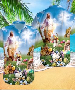 Easter Jesus Have A Blessed And Happy Easter Trending Hawaiian Shirt