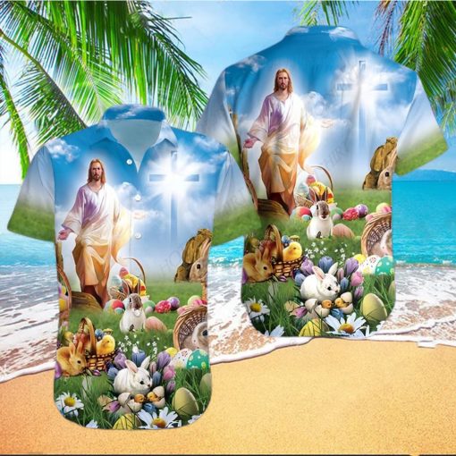 Easter Jesus Have A Blessed And Happy Easter Trending Hawaiian Shirt