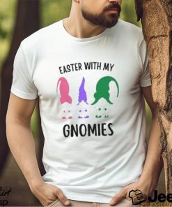 Easter With My Gnomies Short Sleeve Unisex T Shirt