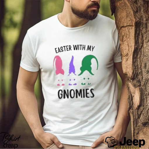 Easter With My Gnomies Short Sleeve Unisex T Shirt