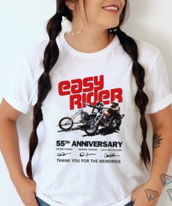 Easy Rider 55th Anniversary Thank You For The Memories T Shirt