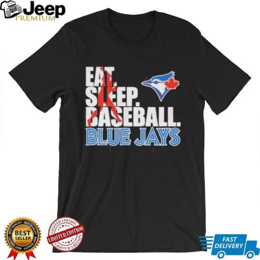 Eat Sleep Baseball Blue Jays T Shirt