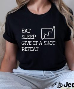 Eat sleep give it a shot repeat 2023 shirt