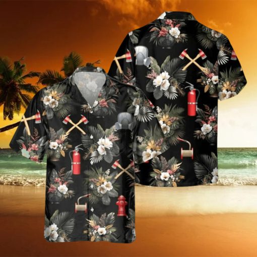 Awesome Firefighter AOP Pocket Hawaiian Shirt M030823HAWIN8AFIREZ6 hawaiian shirt