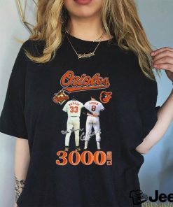 Eddie Murray Cal Ripken Jr. Baltimore Orioles 3000 Hits Club Shirt