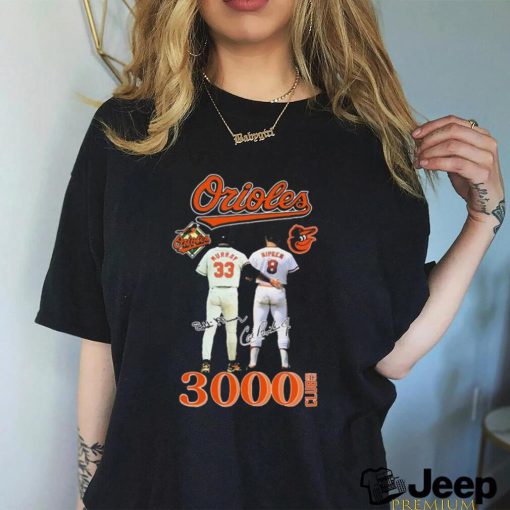 Eddie Murray Cal Ripken Jr. Baltimore Orioles 3000 Hits Club Shirt