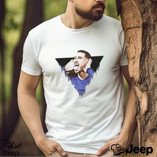 Eden hazard warning photo design t shirt