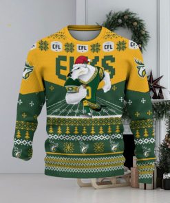 Edmonton Eskimos Custom Name 3D Sweater Funny Gift For Men And Women Fans Christmas