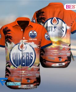 Edmonton Oilers NHL Custom Hawaii Shirt