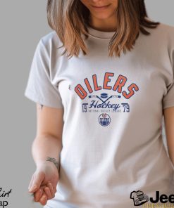 Edmonton Oilers Starter Puck Long Sleeve T Shirt