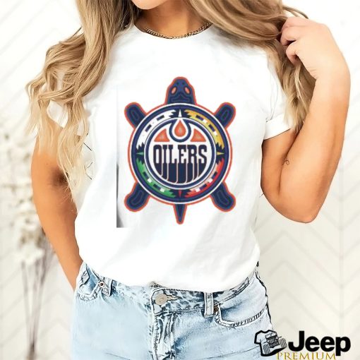 Edmonton Oilers Turtle Lance Cardinal logo shirt