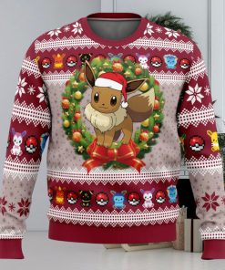 Eevee Christmas Pokemon Ugly Christmas Sweater