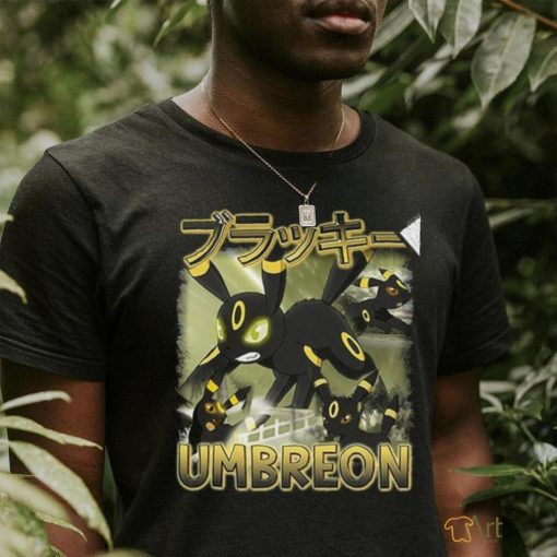 Eevee Evolution Vintage Umbreon Homage Shirt