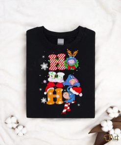 Eeyore Ho Ho Ho Christmas lights shirt