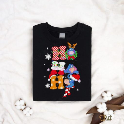 Eeyore Ho Ho Ho Christmas lights shirt