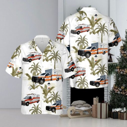Effingham County EMS 3D Hawaiian Shirt Summer Holiday Gift For Men And Women