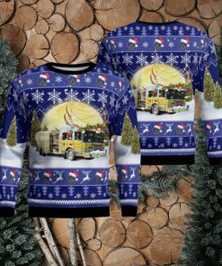 Efland, North Carolina, Efland Fire Department Christmas Ugly Sweater 3D