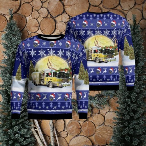 Efland, North Carolina, Efland Fire Department Christmas Ugly Sweater 3D