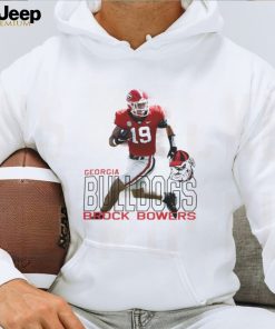 Georgia Bulldogs Brock Bowers Run T Shirt