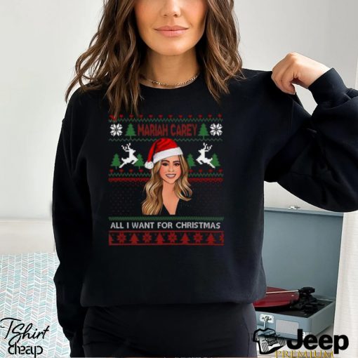 Mariah Carey Merry Christmas One And All Tour 2023 Shirt