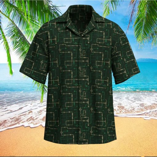 Electronic Components Arrow Hawaiian Shirt