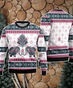 Elephant Christmas Unisex Ugly Sweater