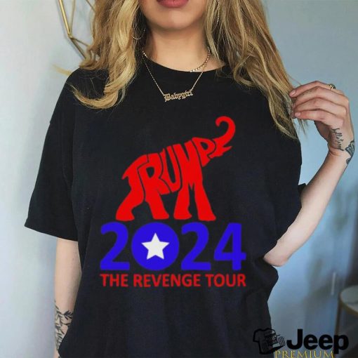 Elephant Donald Trump 2024 the revenge tour shirt